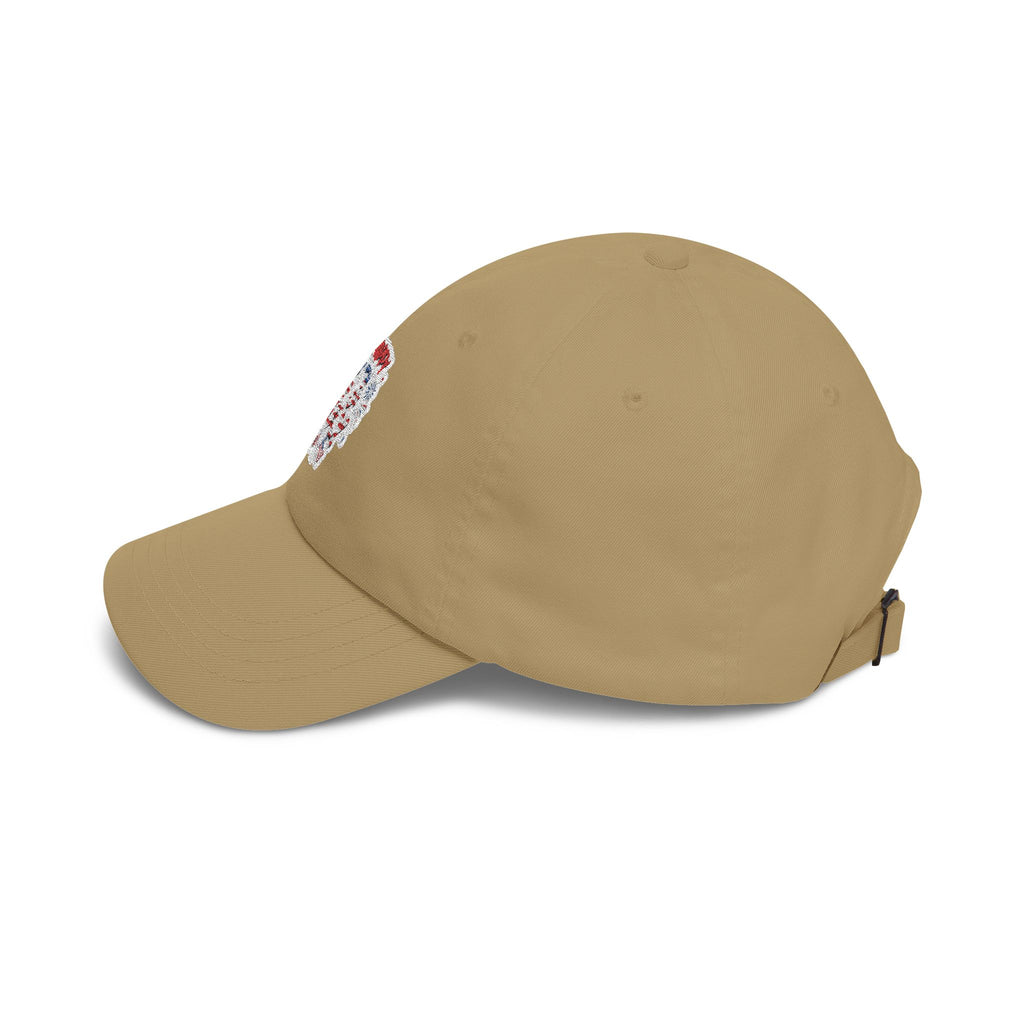 Patriotic 4th of July fireworks Dad Cap | American flag baseball hat