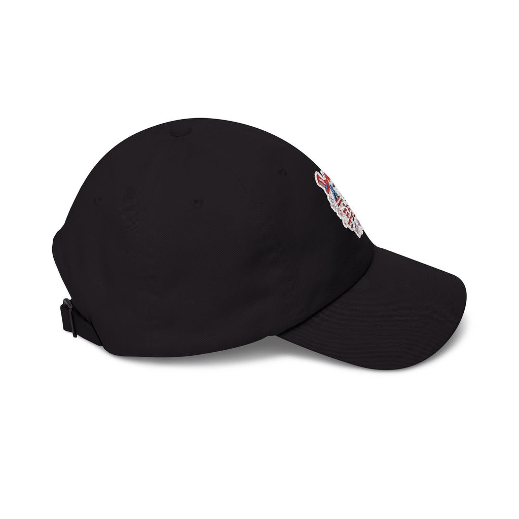Patriotic 4th of July fireworks Dad Cap | American flag baseball hat