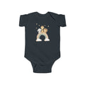 Baby Bodysuit — Cute Safari Nursery Animals (Giraffe, Elephant, Lion)
