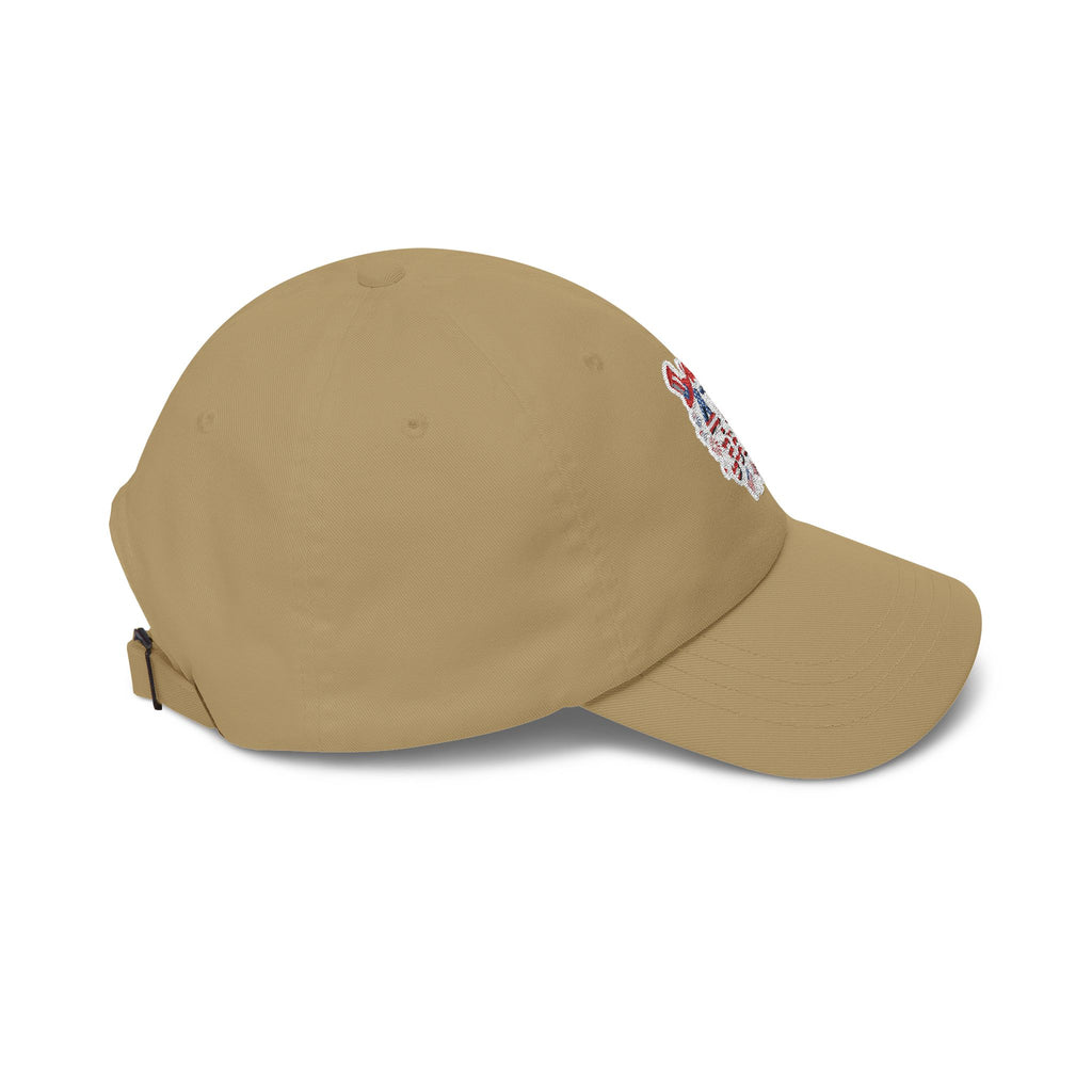 Patriotic 4th of July fireworks Dad Cap | American flag baseball hat