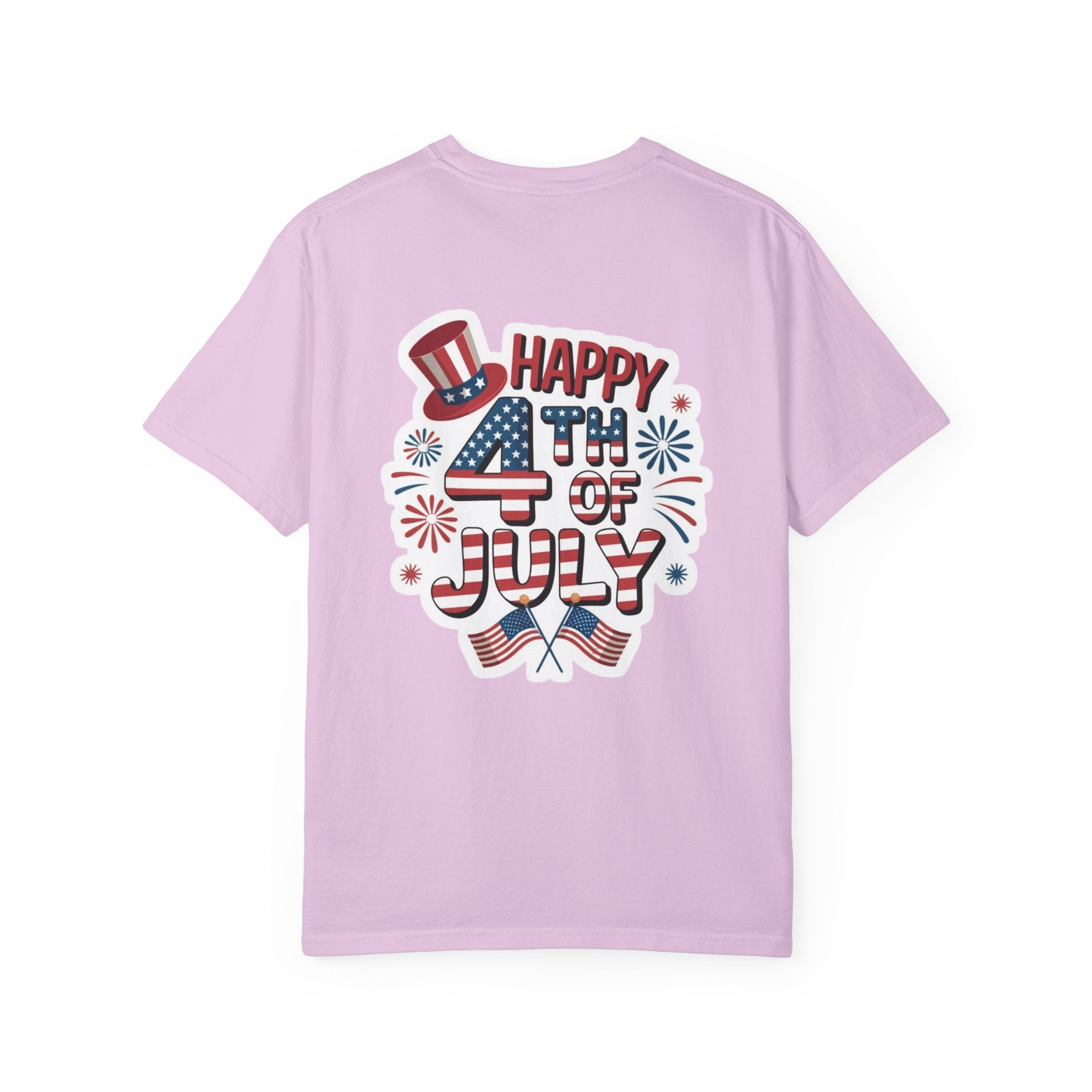 Patriotic Gnome with Balloons T-Shirt | Happy 4th of July USA Design
