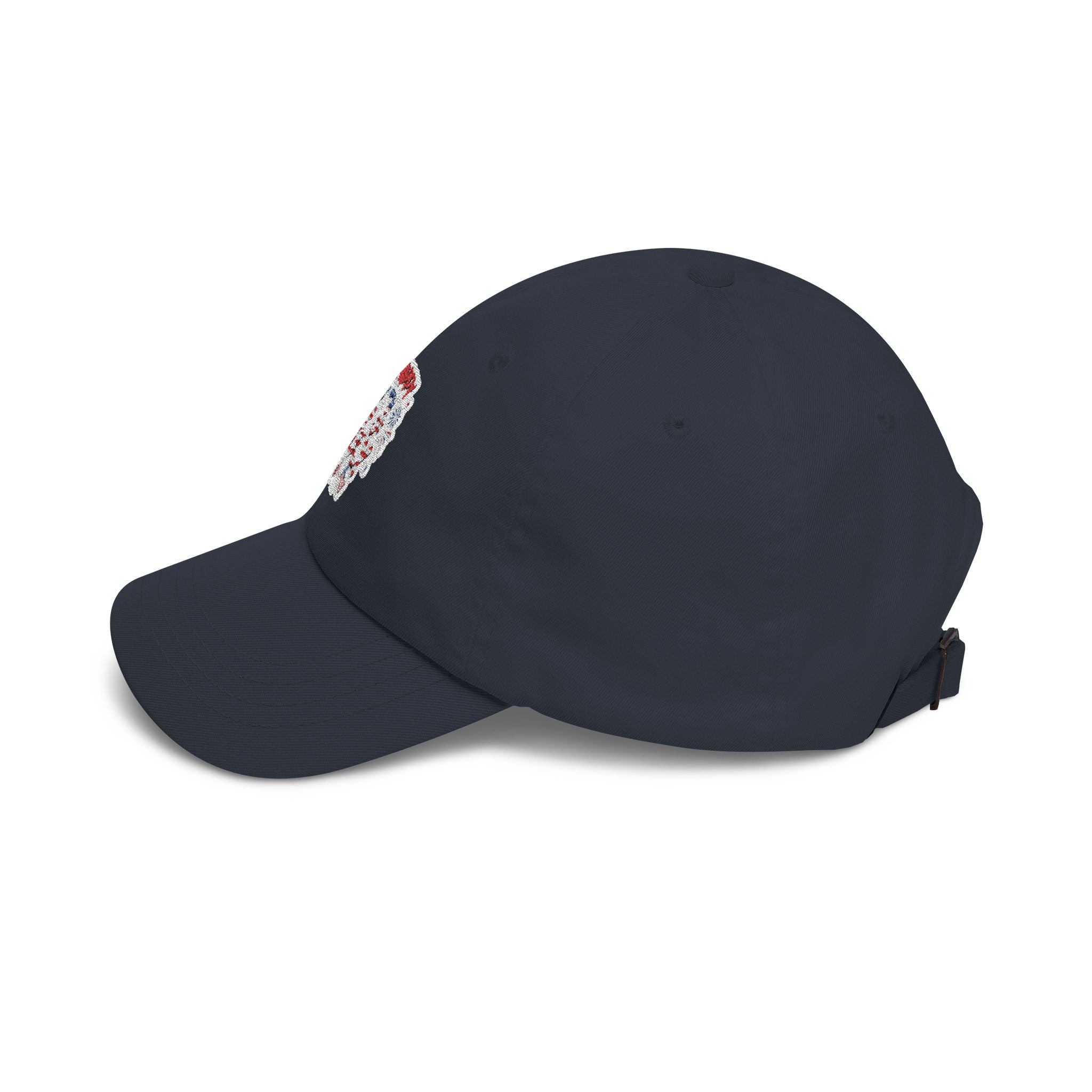 Patriotic 4th of July fireworks Dad Cap | American flag baseball hat