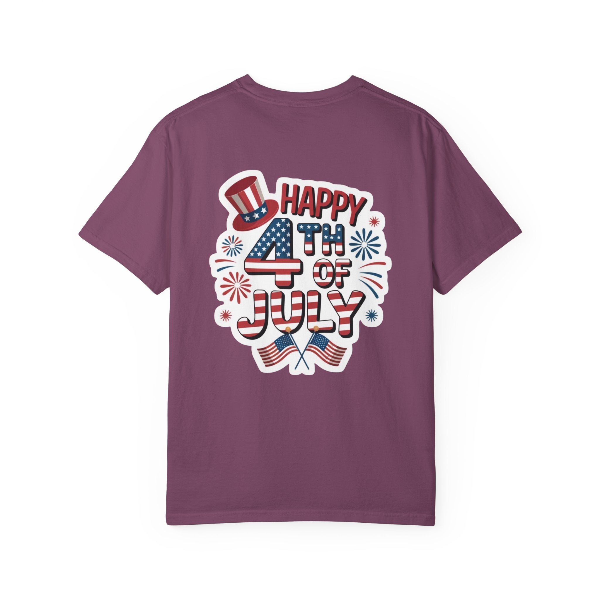 Patriotic Gnome with Balloons T-Shirt | Happy 4th of July USA Design