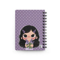 Purple Floral Butterfly Journal | Spiral Bound Notebook