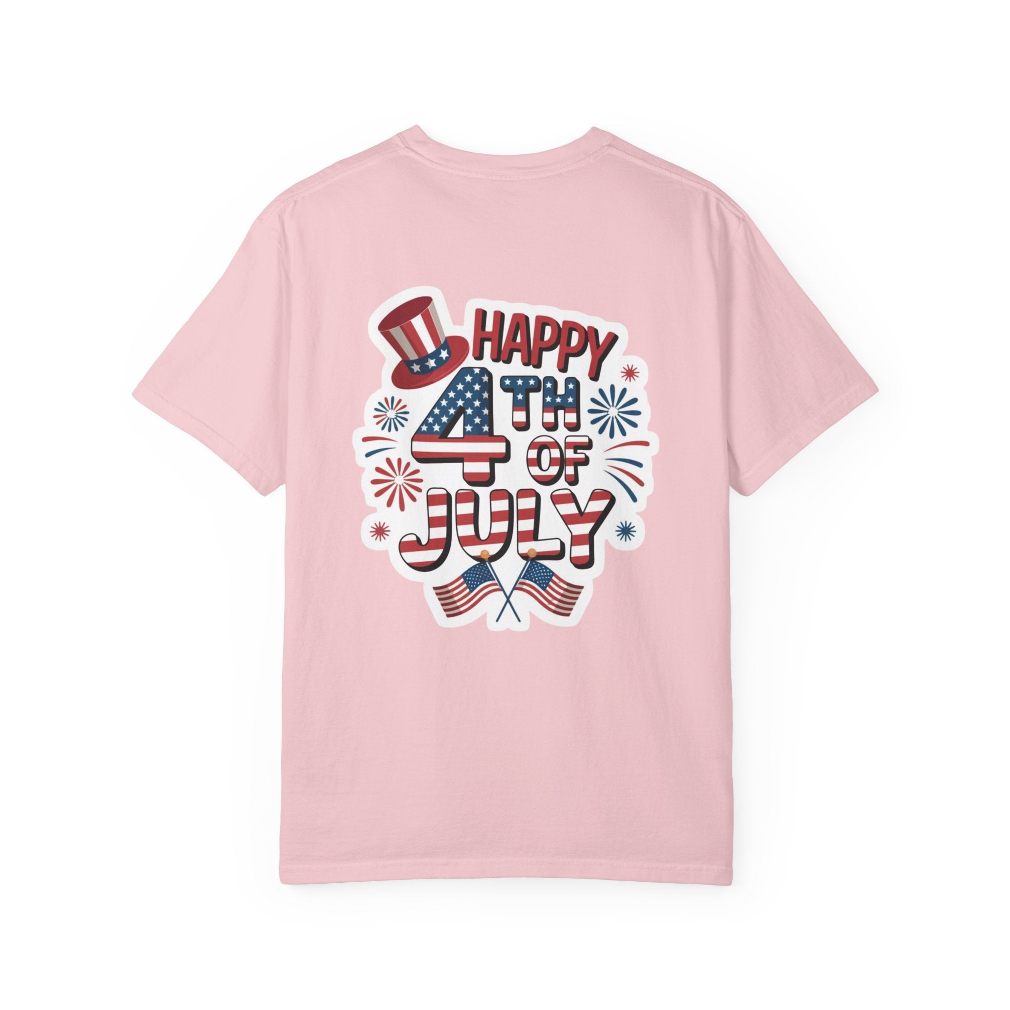 Patriotic Gnome with Balloons T-Shirt | Happy 4th of July USA Design