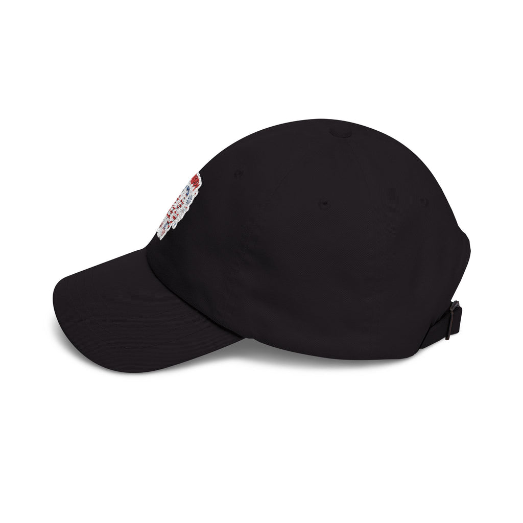 Patriotic 4th of July fireworks Dad Cap | American flag baseball hat