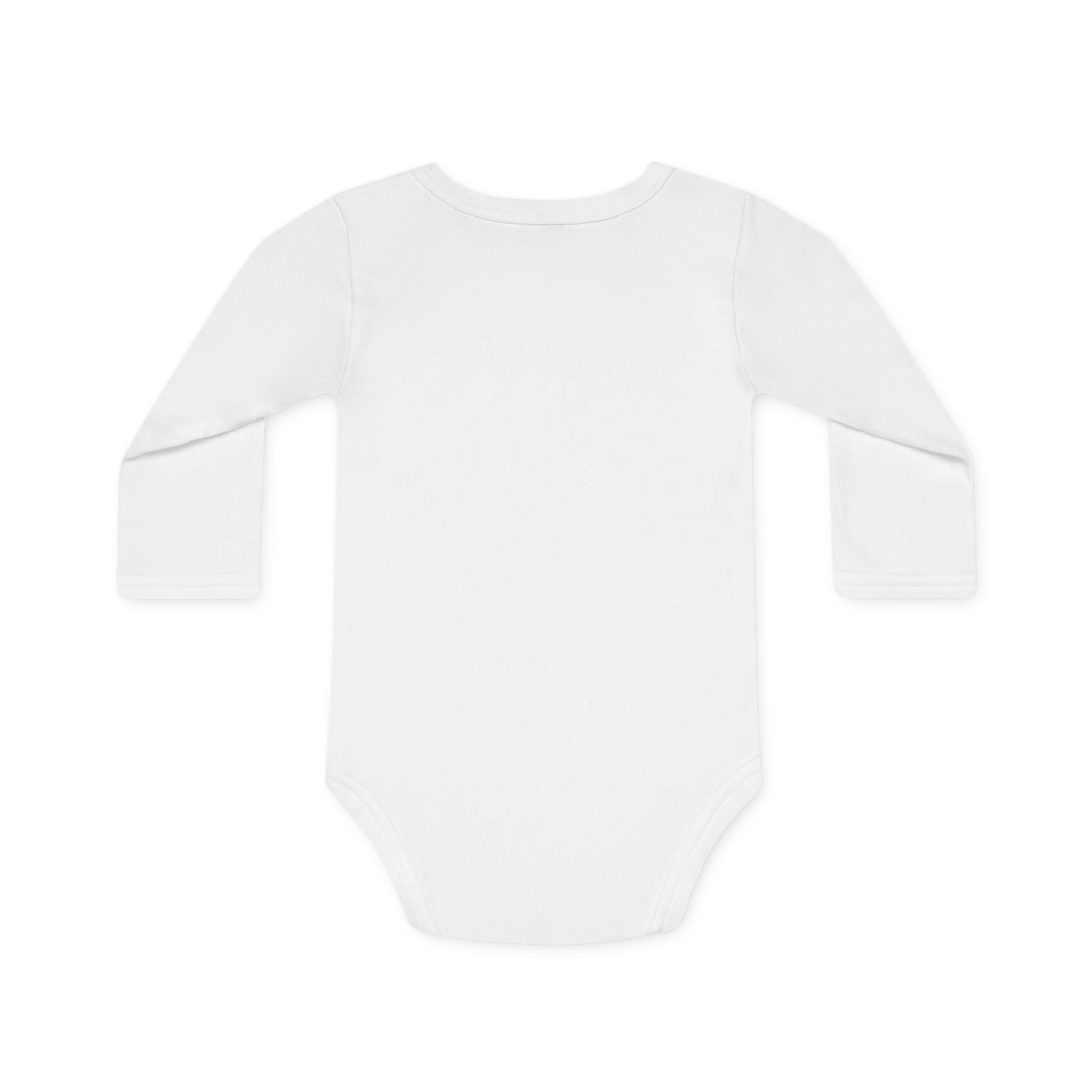 New to This World Baby Bodysuit — Organic Long-Sleeve Giraffe Baby Onesie