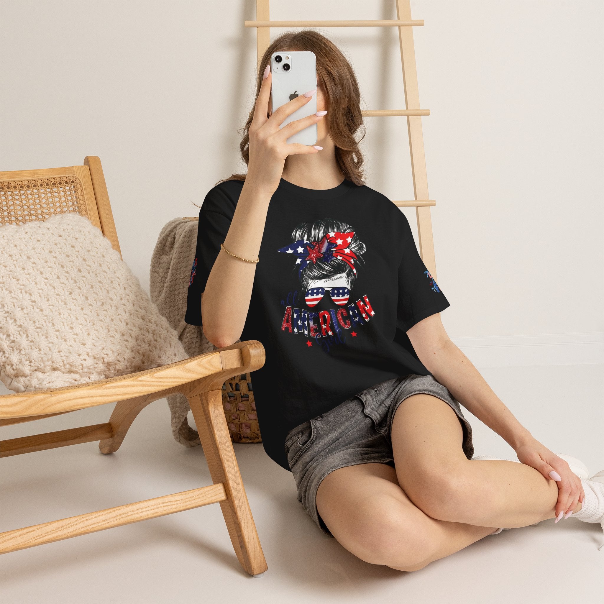Distressed Faux Patchwork 1776 USA Flag Comfort Colors Shirt, Vintage Patriotic Graphic Tee, American Shirt, 4th of July Shirt