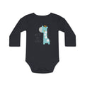 New to This World Baby Bodysuit — Organic Long-Sleeve Giraffe Baby Onesie