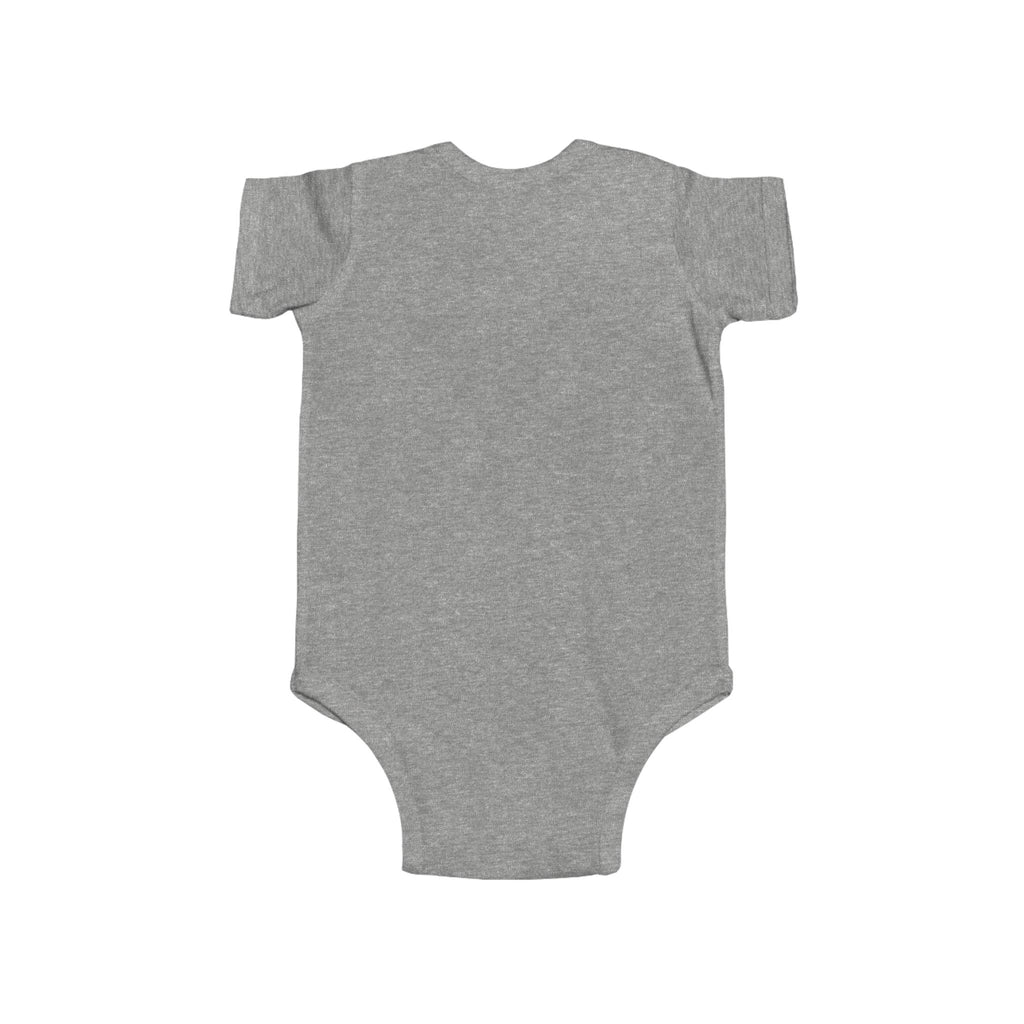 Baby Bodysuit - Cute Blue Dinosaur Infant Onesie