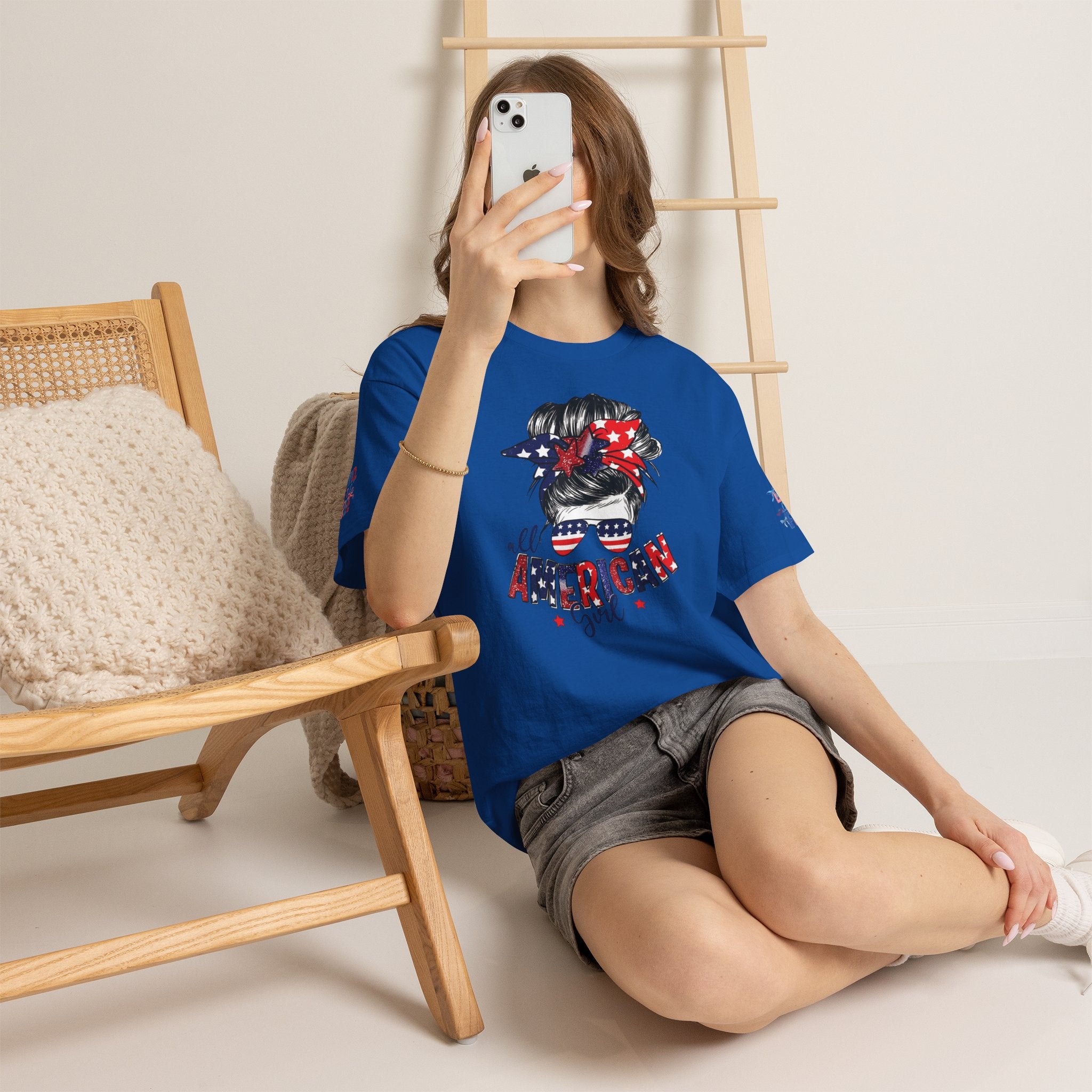 Distressed Faux Patchwork 1776 USA Flag Comfort Colors Shirt, Vintage Patriotic Graphic Tee, American Shirt, 4th of July Shirt