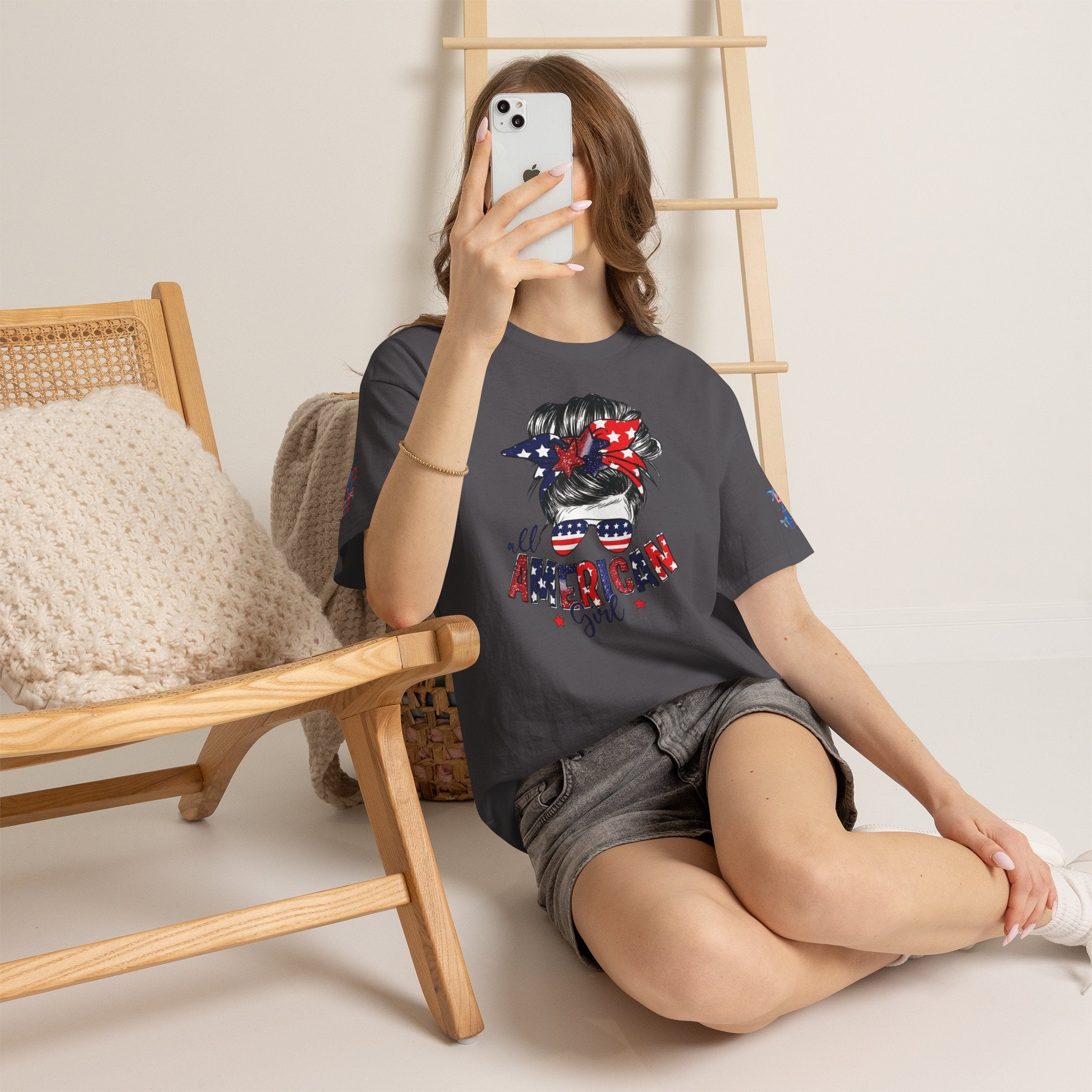 Distressed Faux Patchwork 1776 USA Flag Comfort Colors Shirt, Vintage Patriotic Graphic Tee, American Shirt, 4th of July Shirt