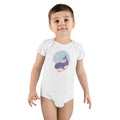 Whale Dream Baby Onesie — Pastel Night Sky Ocean Nursery Bodysuit