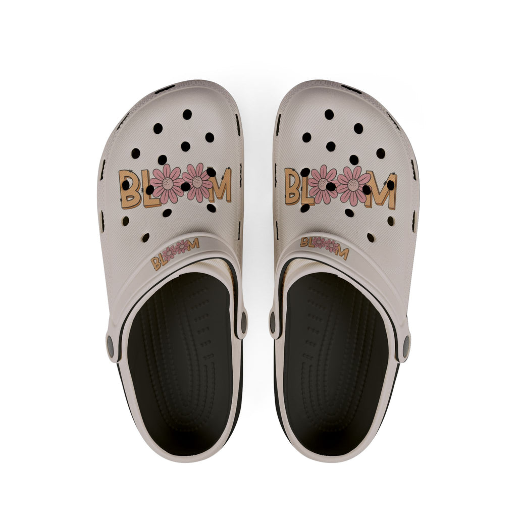 Bloom Floral EVA Clogs — Lightweight Pink Garden Shoes