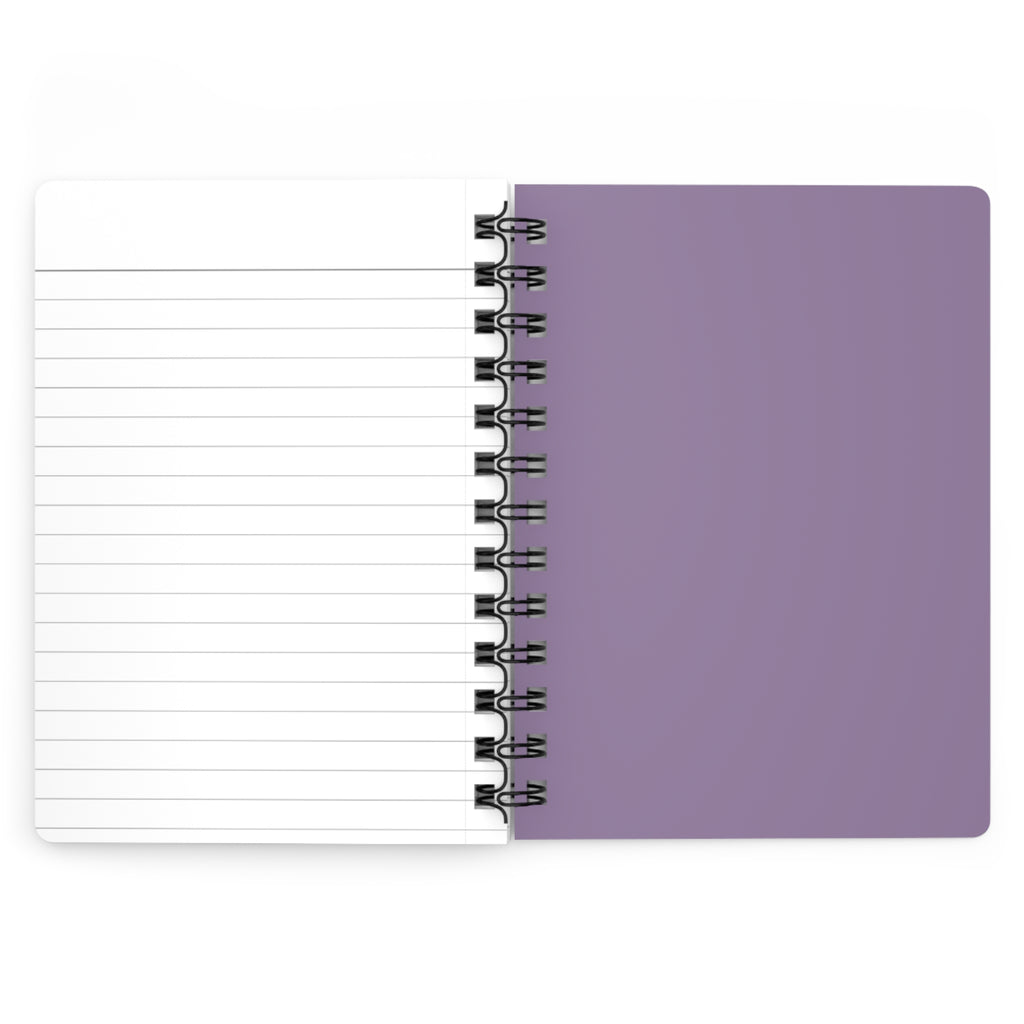 Purple Floral Butterfly Journal | Spiral Bound Notebook
