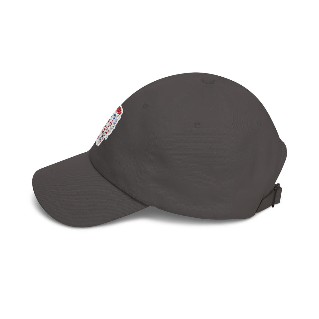 Patriotic 4th of July fireworks Dad Cap | American flag baseball hat