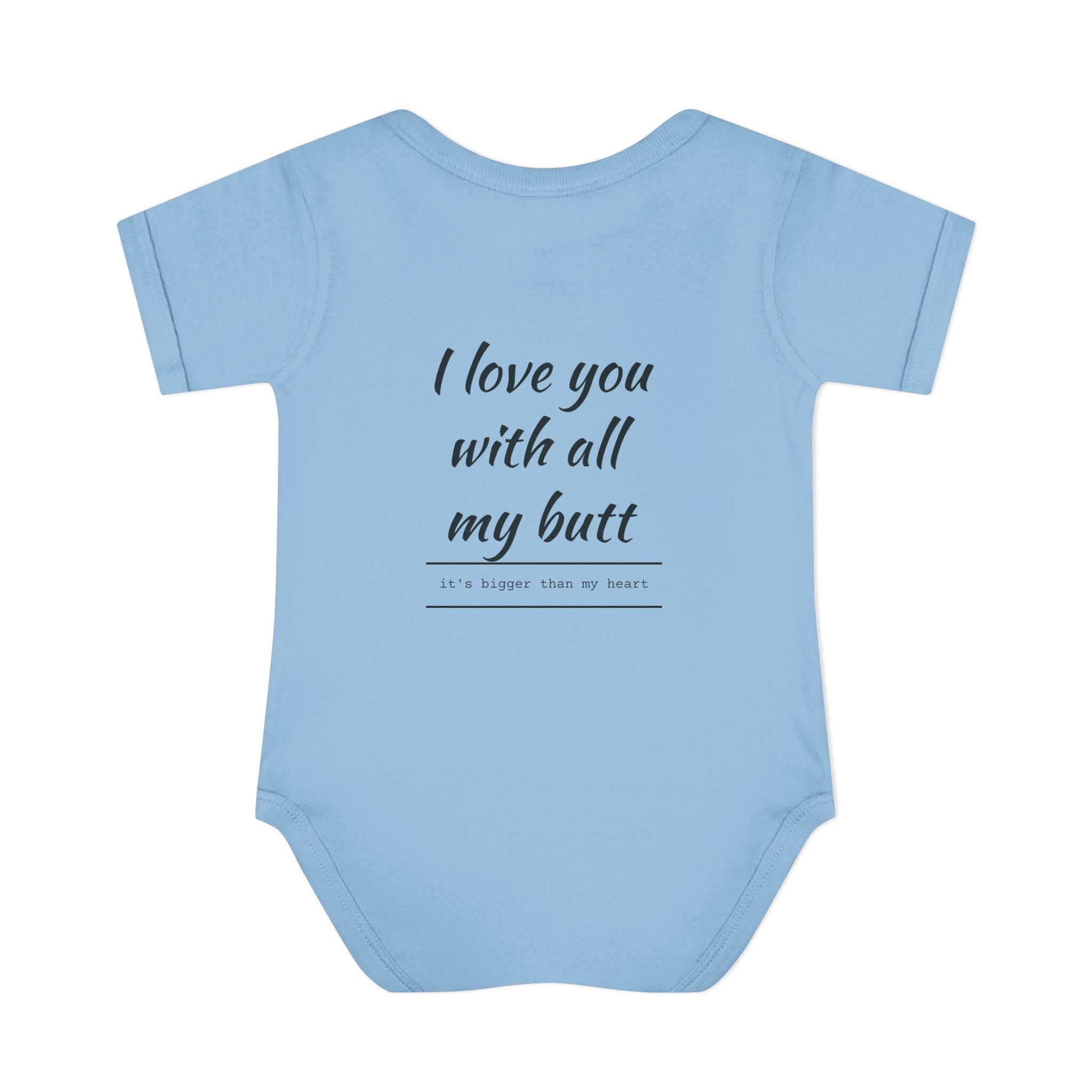 Happy Father s Day baby bodysuit Daddy and child illustration