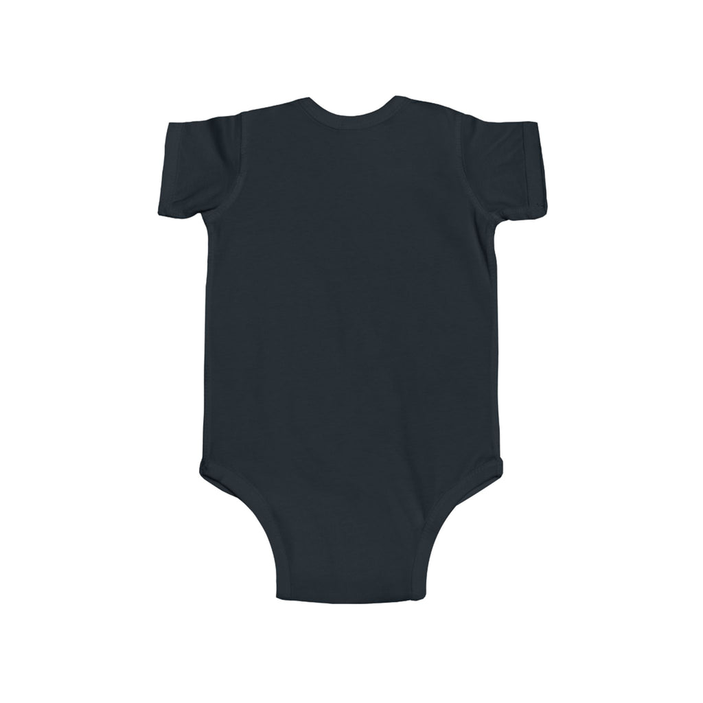 Baby Giraffe Bodysuit — Cute Blue Safari Infant Onesie