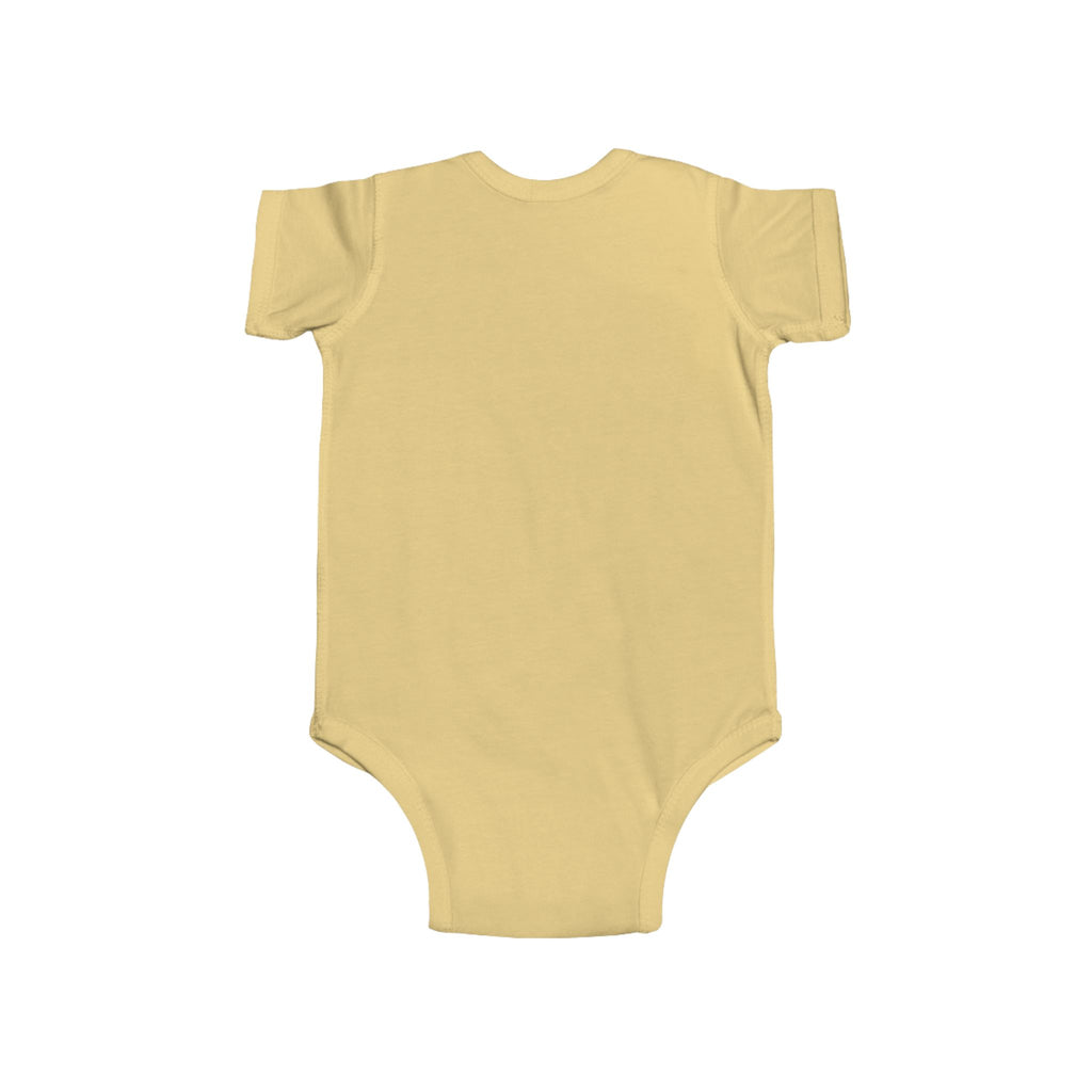 Baby Giraffe Bodysuit — Cute Blue Safari Infant Onesie