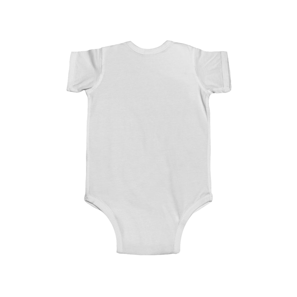 Baby Giraffe Bodysuit — Cute Blue Safari Infant Onesie