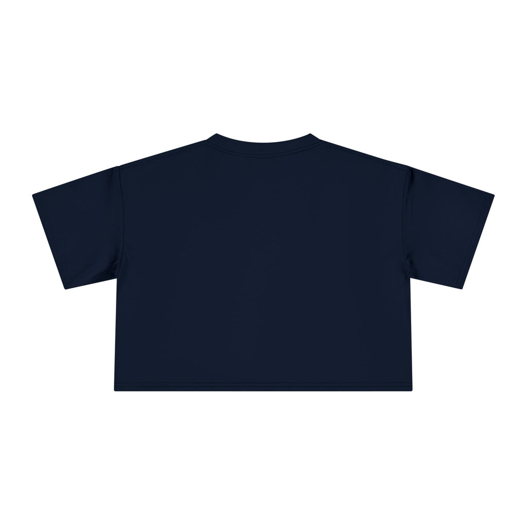 Patriotic Raccoon Heart Crop Tee | 4th of July Stars & Stripes