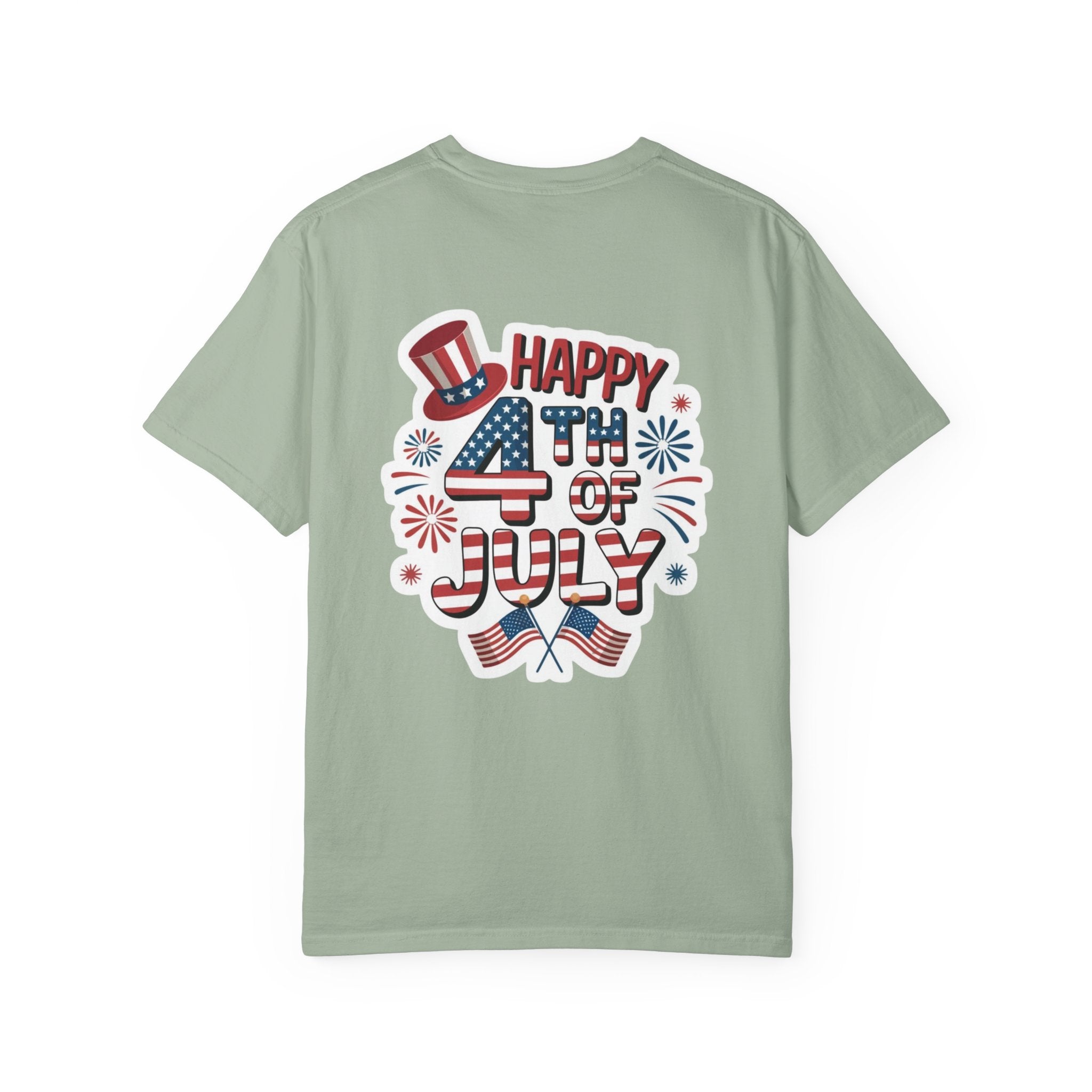 Patriotic Gnome with Balloons T-Shirt | Happy 4th of July USA Design