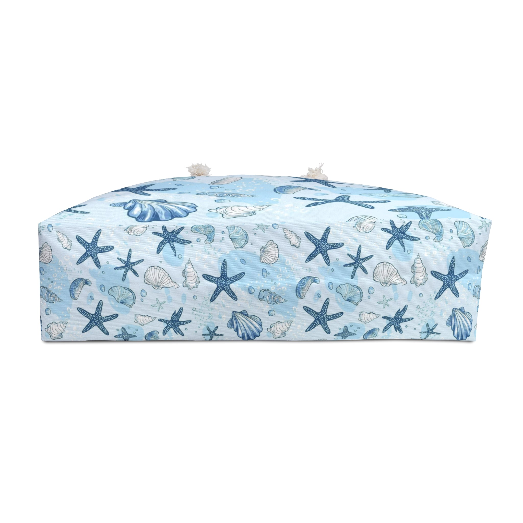 Sea Shell Weekender Bag — Blue Starfish Beach Travel Tote