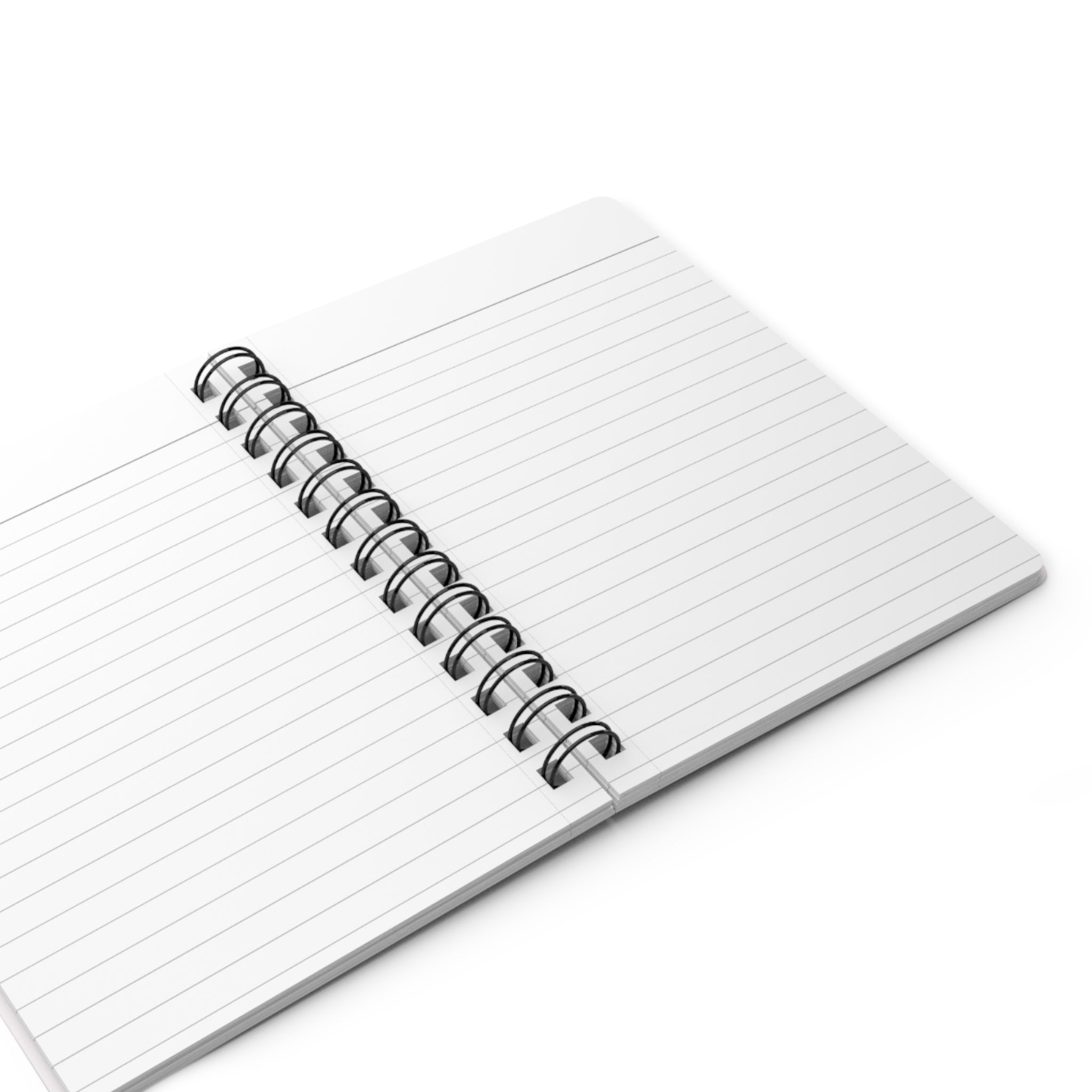 Pink Cow Pattern Spiral Notebook | Cute Cow Faces, Black Cowhide Spots