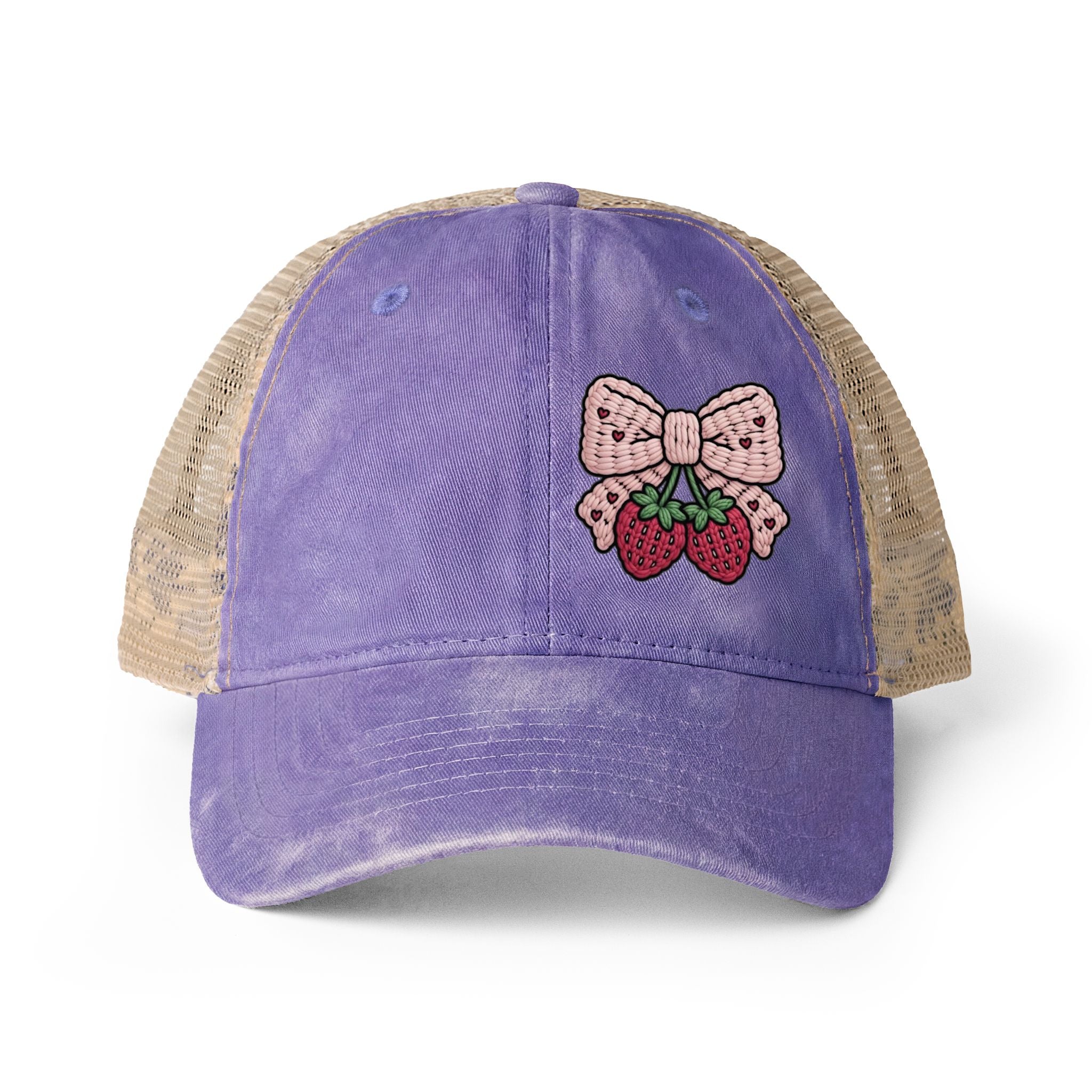 Women's Washed Mesh-Back Cap
