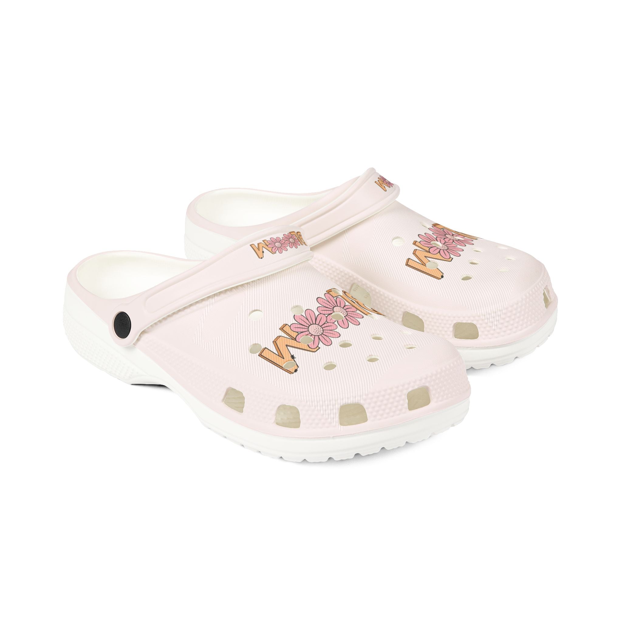 Bloom Floral EVA Clogs — Lightweight Pink Garden Shoes