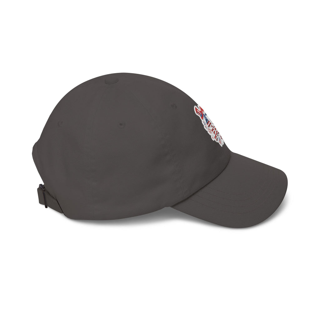 Patriotic 4th of July fireworks Dad Cap | American flag baseball hat