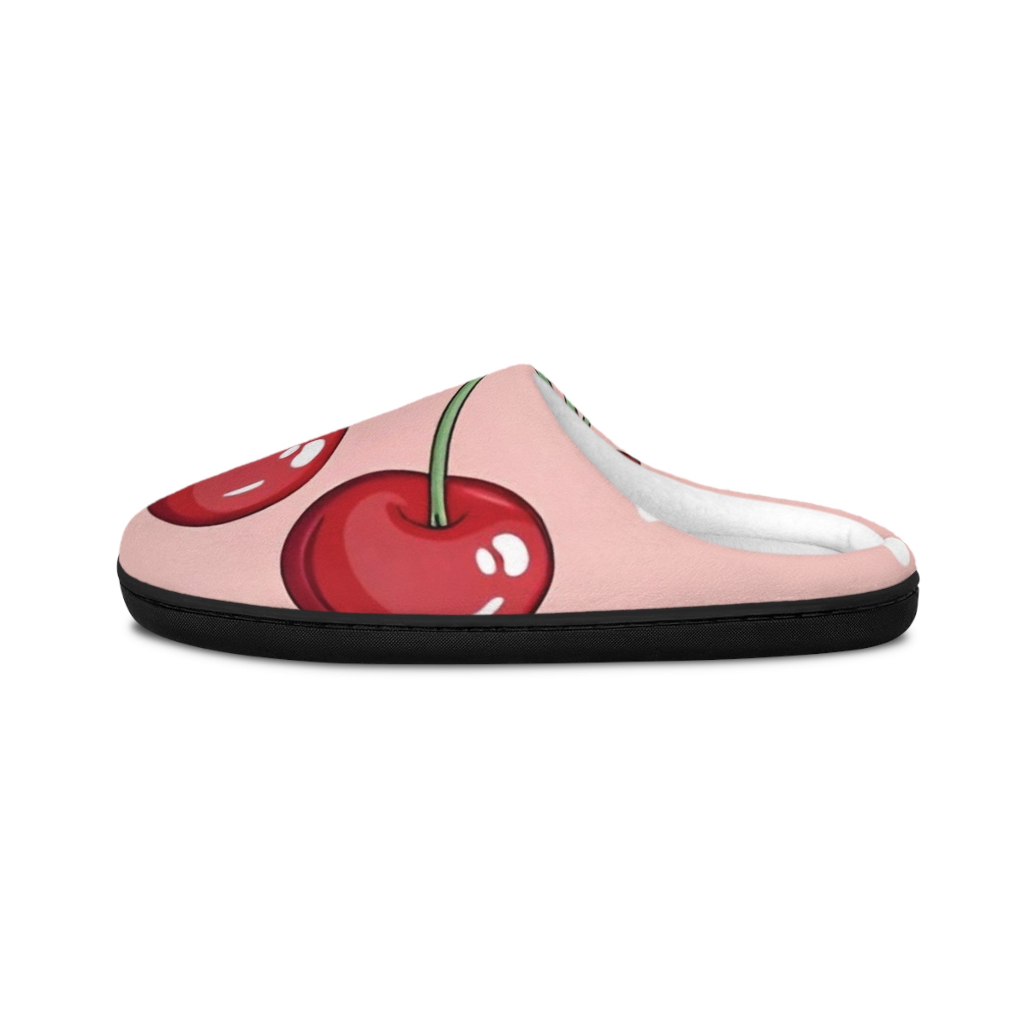Cherry Blossom Women's Indoor Slippers — Pink Cozy House Shoes