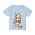 Stacked Cute Kittens Toddler T-shirt | Playful Cat Stack