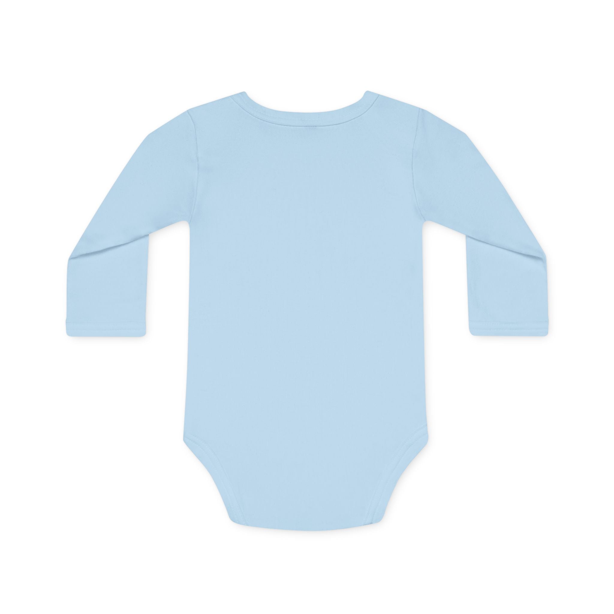 New to This World Baby Bodysuit — Organic Long-Sleeve Giraffe Baby Onesie