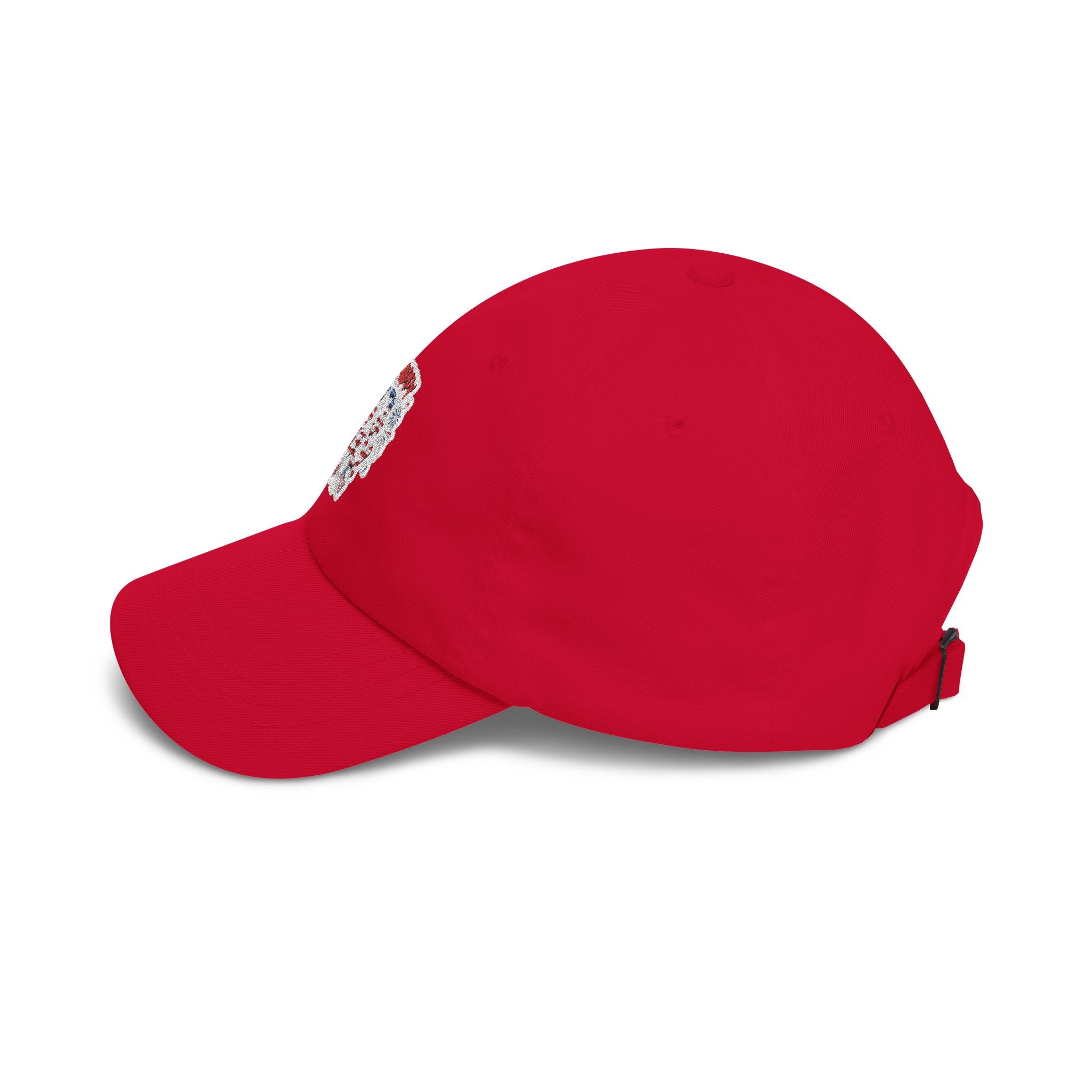 Patriotic 4th of July fireworks Dad Cap | American flag baseball hat