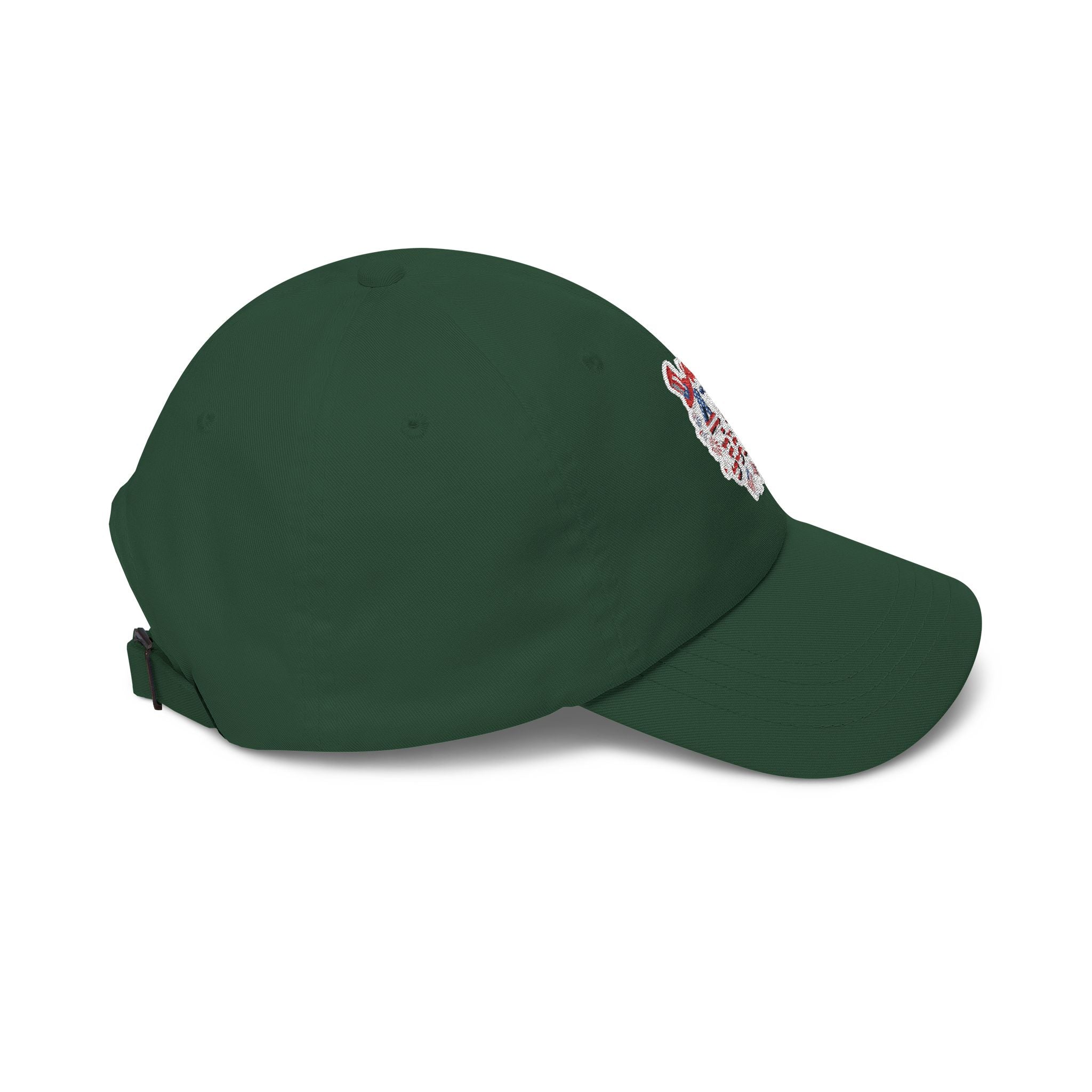Patriotic 4th of July fireworks Dad Cap | American flag baseball hat
