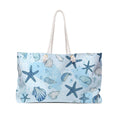 Sea Shell Weekender Bag — Blue Starfish Beach Travel Tote