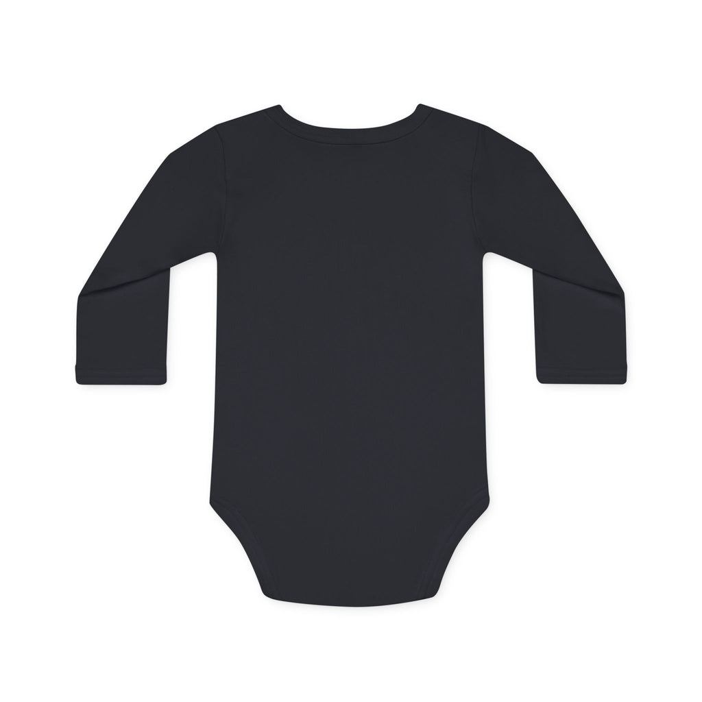 New to This World Baby Bodysuit — Organic Long-Sleeve Giraffe Baby Onesie