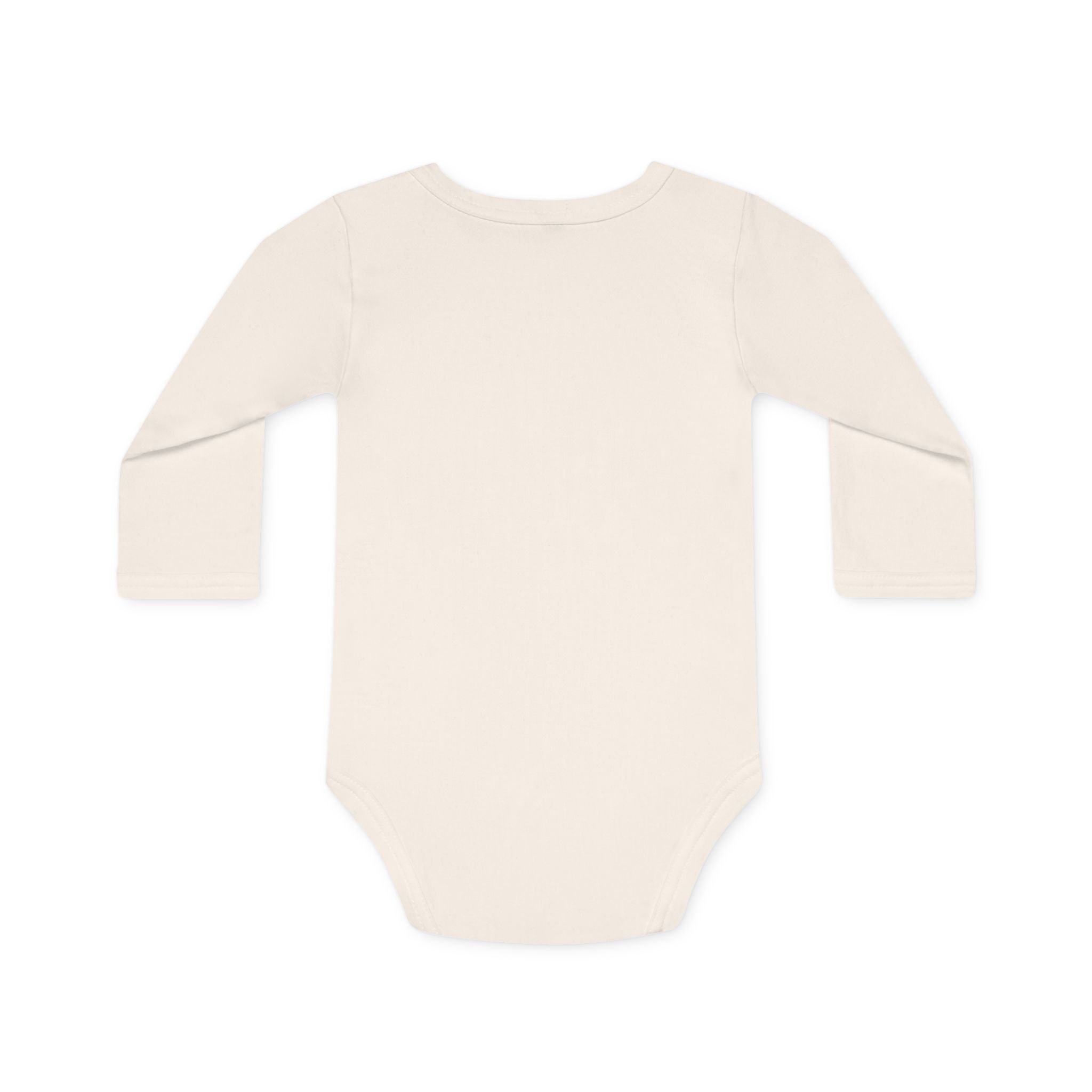 New to This World Baby Bodysuit — Organic Long-Sleeve Giraffe Baby Onesie