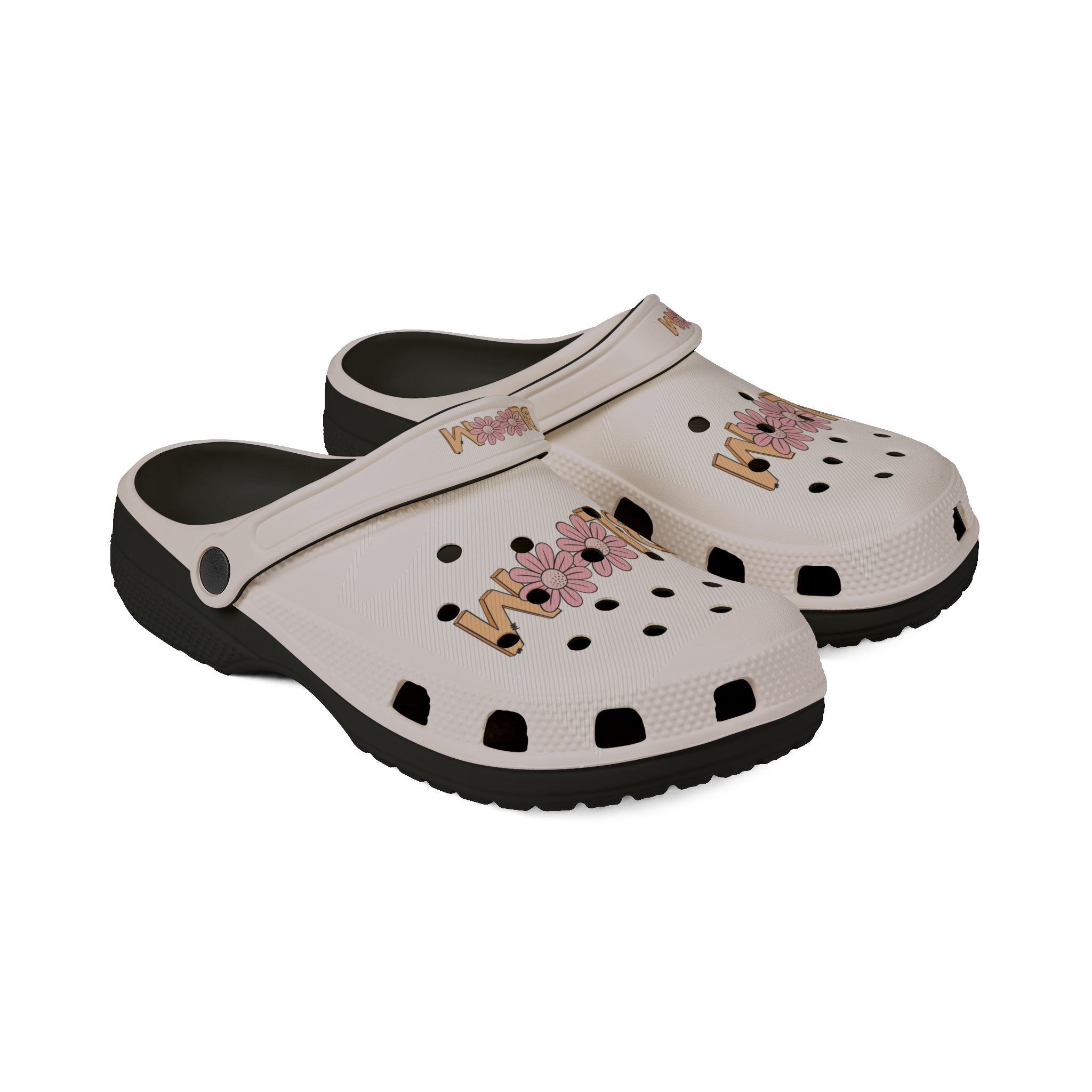 Bloom Floral EVA Clogs — Lightweight Pink Garden Shoes