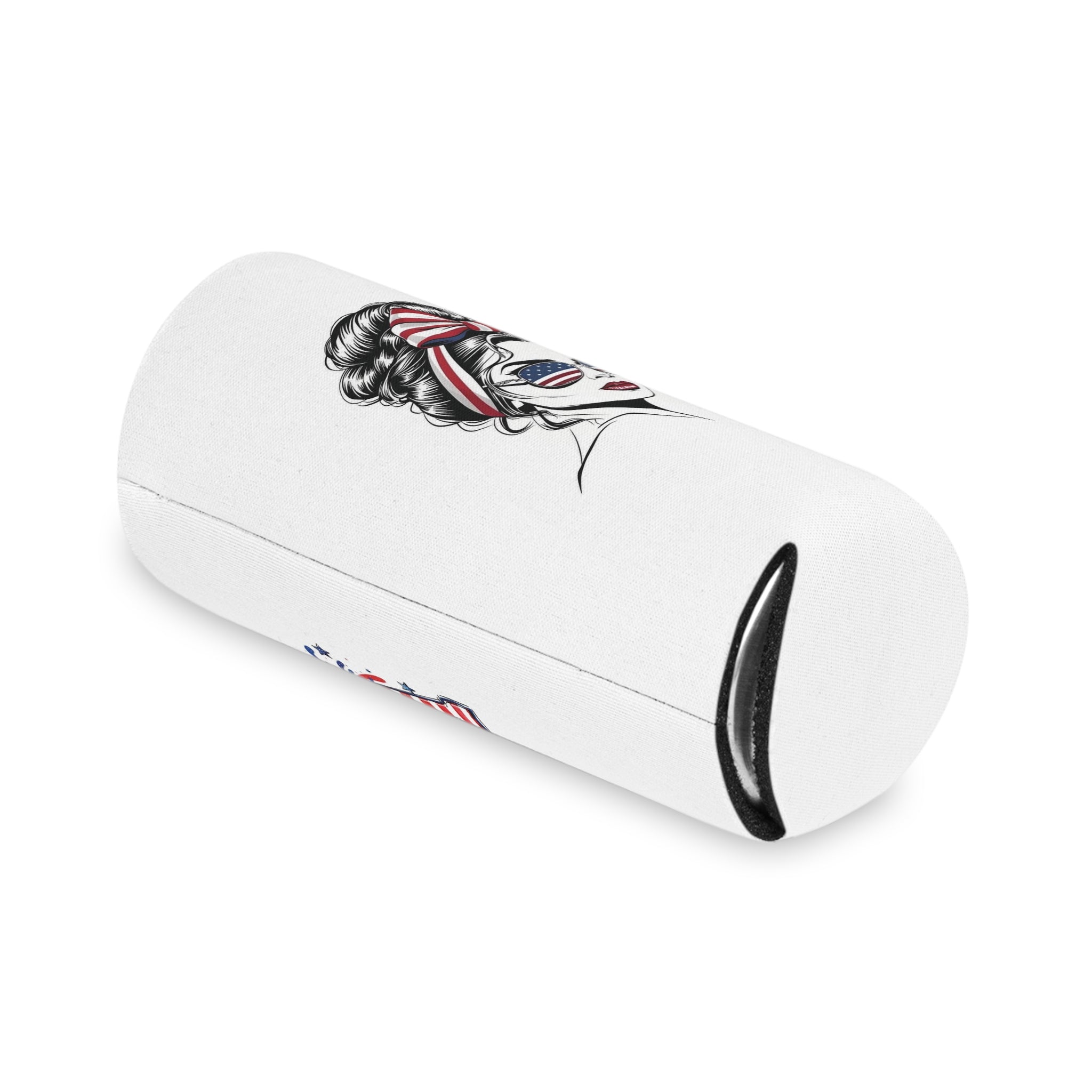 Patriotic USA Letters Can Cooler | American Flag Fireworks