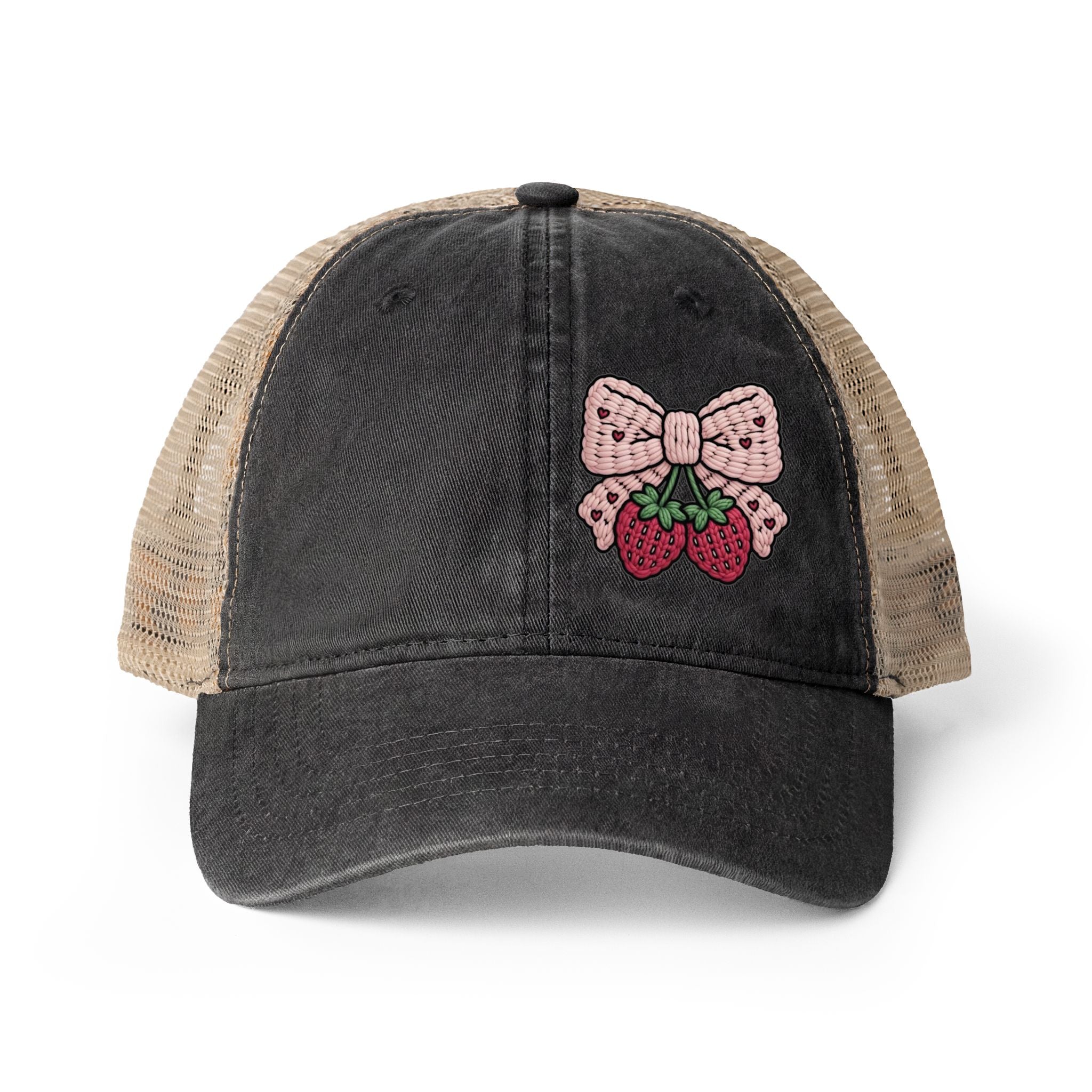Women's Washed Mesh-Back Cap