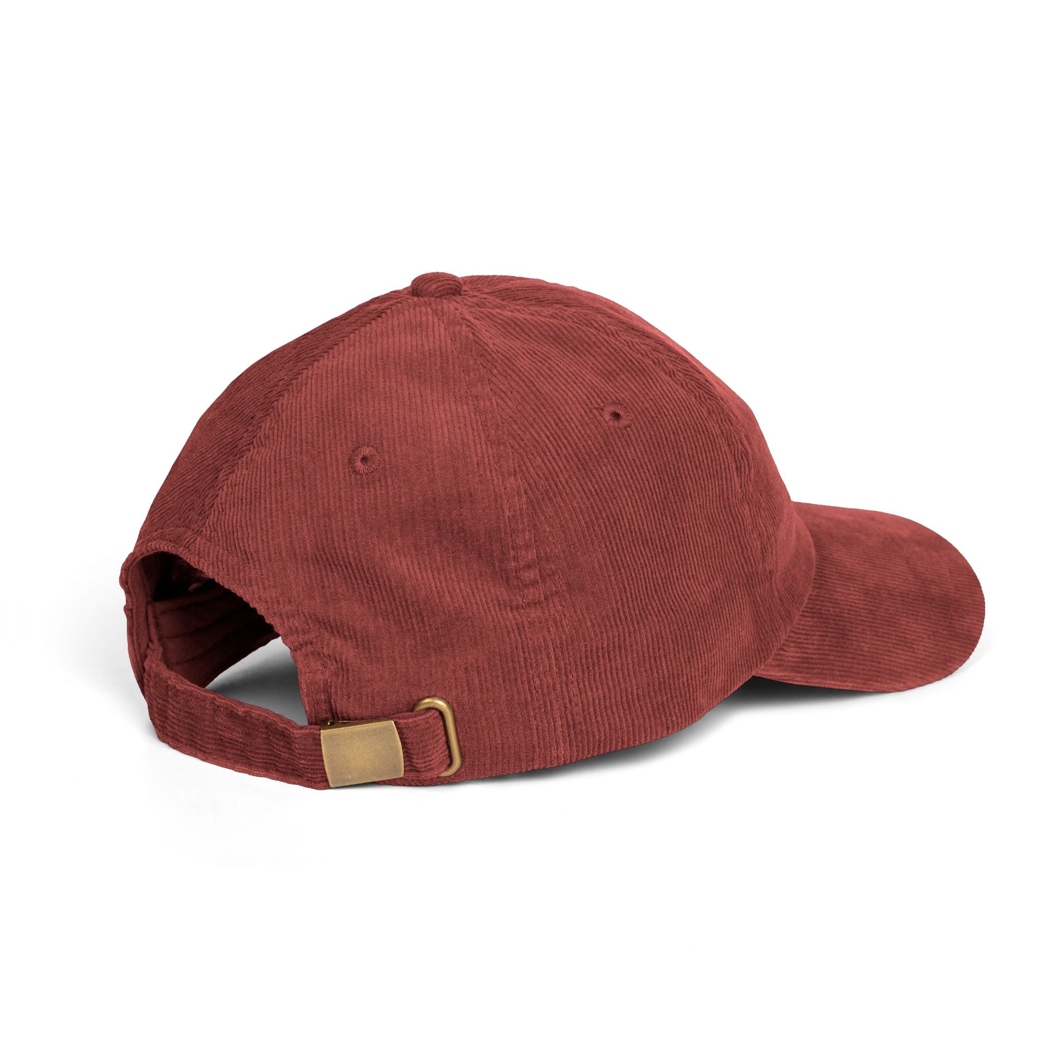 Vintage Corduroy Cap — Embroidered 'BLOOM' Floral Patch