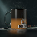 Sleepy Bear Drinking Coffee mug | Coffee First ceramic mug