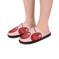 Cherry Blossom Women's Indoor Slippers — Pink Cozy House Shoes