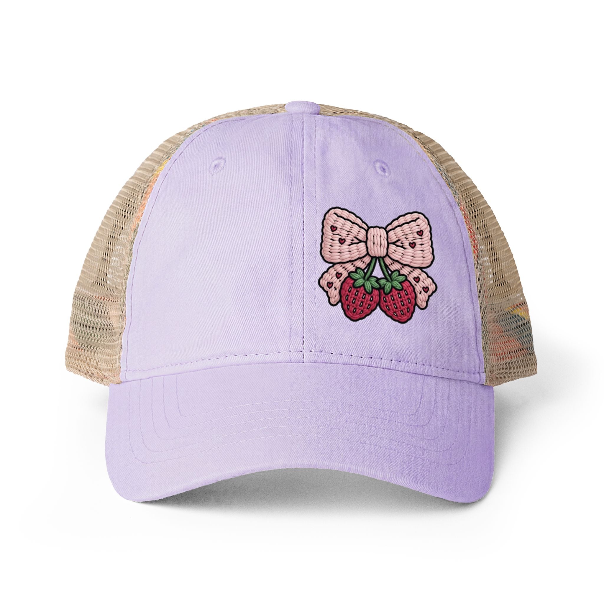 Women's Washed Mesh-Back Cap