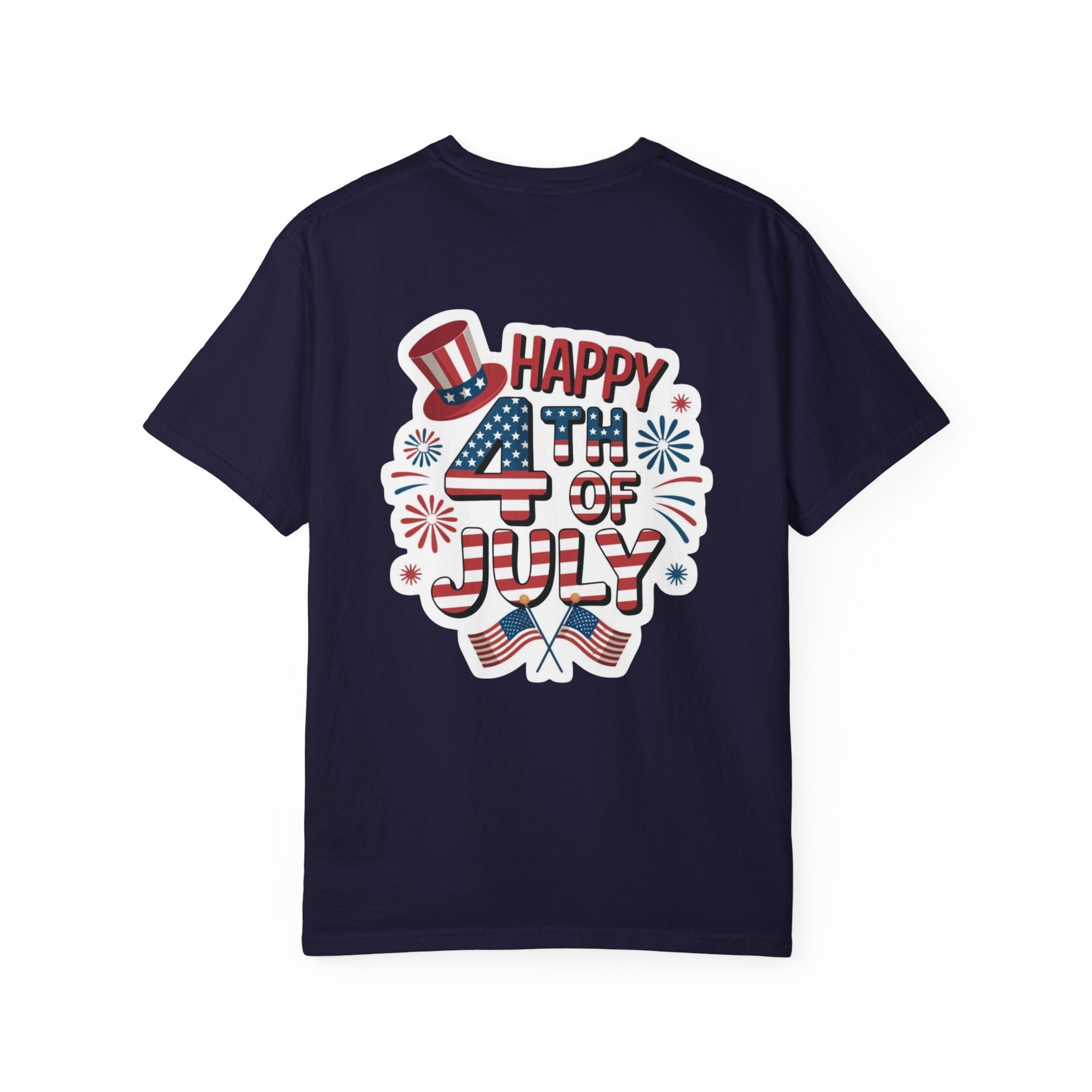 Patriotic Gnome with Balloons T-Shirt | Happy 4th of July USA Design