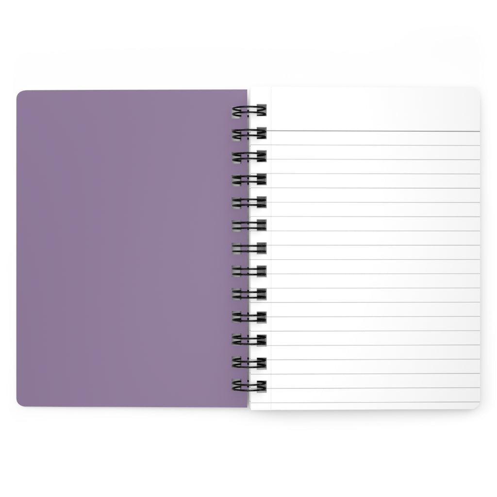 Purple Floral Butterfly Journal | Spiral Bound Notebook